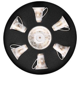 Set with 6 espresso cup and saucer in porcelain - Rosenthal
