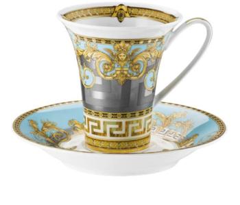 Cup &amp saucer 4 tall in porcelain - Rosenthal