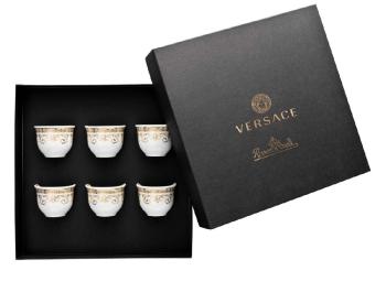 Set of 6 mocca cups small without handle in porcelain - Rosenthal