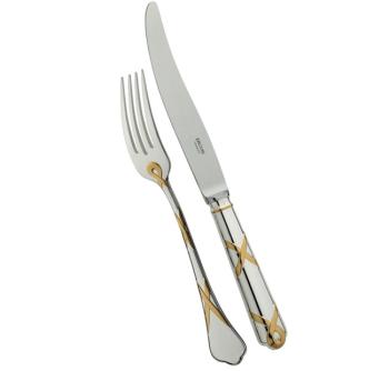 Butter spreader in silver lated and gilding - Ercuis