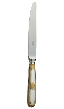 Carving fork in sterling silver and gilding - Ercuis