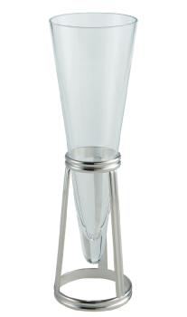 Champagne glass in silver plated - Ercuis