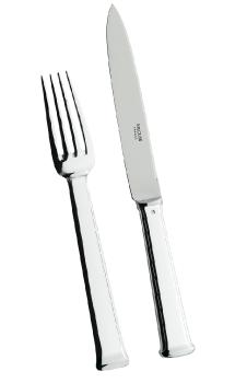 Fish fork in silver plated - Ercuis