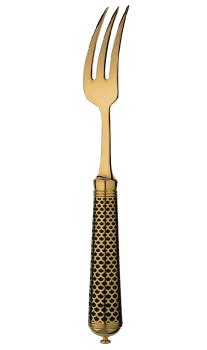 Fish serving fork in sterling silver - Ercuis