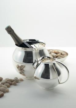 Water jug in silver plated - Ercuis