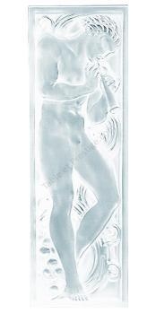 Right reed piper panel mirror - Lalique