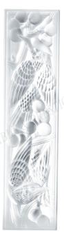 Blackbirds and grapes mirrored panel left side - Lalique