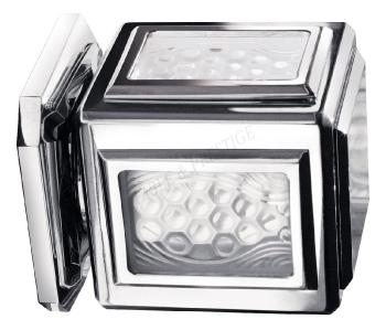 Metropolis cabinet knob Chrome - Lalique