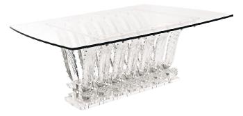 Cactus rectangular table without top - Lalique