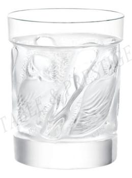 Owl old fashion tumbler Clear - Lalique