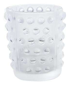 Set 2 Mossi votives Clear - Lalique
