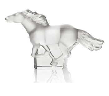 Kazak horse sculpture clear - Lalique