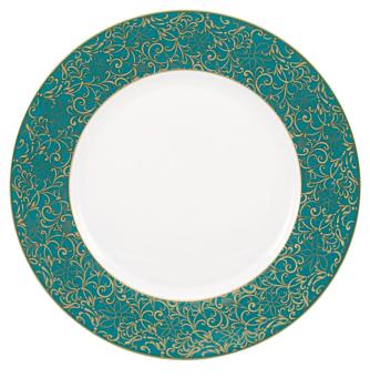 American dinner plate turquoise - Raynaud
