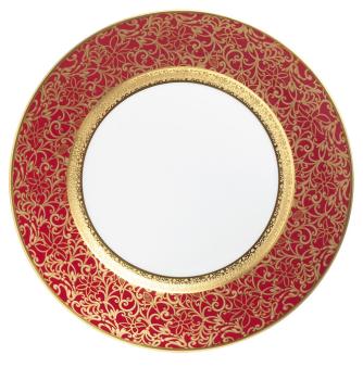 American dinner plate red - Raynaud