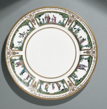Rim soup plate - Raynaud
