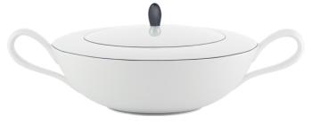 Soup tureen black ink - Raynaud
