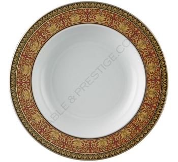 6 x plate deep 22 cm - Rosenthal versace